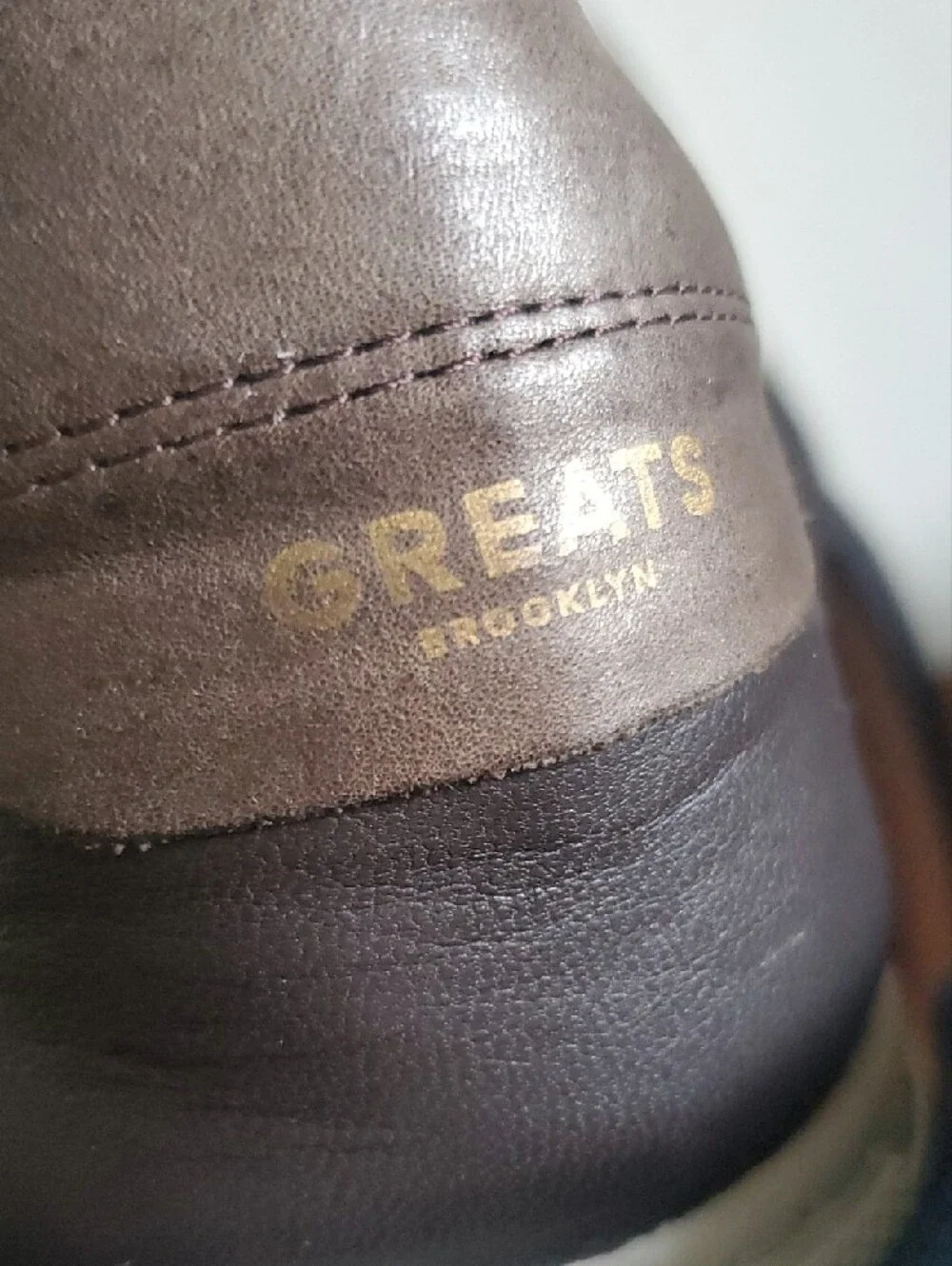 Greats Charlie Men's Leather Low-Top Sneakers with Tan Lining